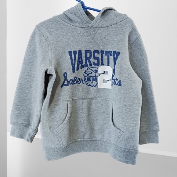 🛍️❤️Childrens Place Vintage Inspired Kids Varsity Hoodie Size 4T🛍️❤️ - Picture 1 of 10